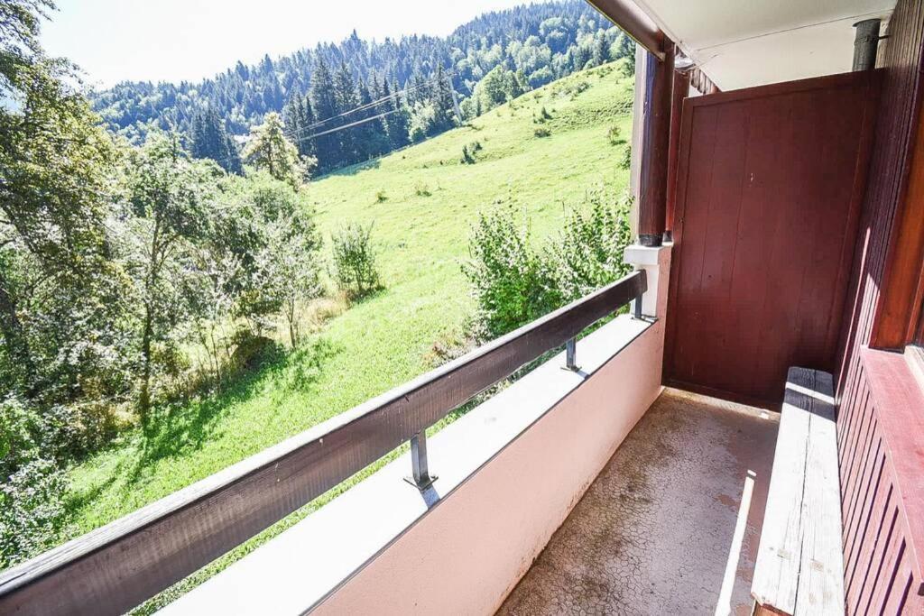 Les Cimes, Chaleureux Studio 4 Pers, 50M Du Telecabine, Vue Degagee Sur Les Pistes, Draps Non Compris Saint-Jean-dʼAulps Exterior foto