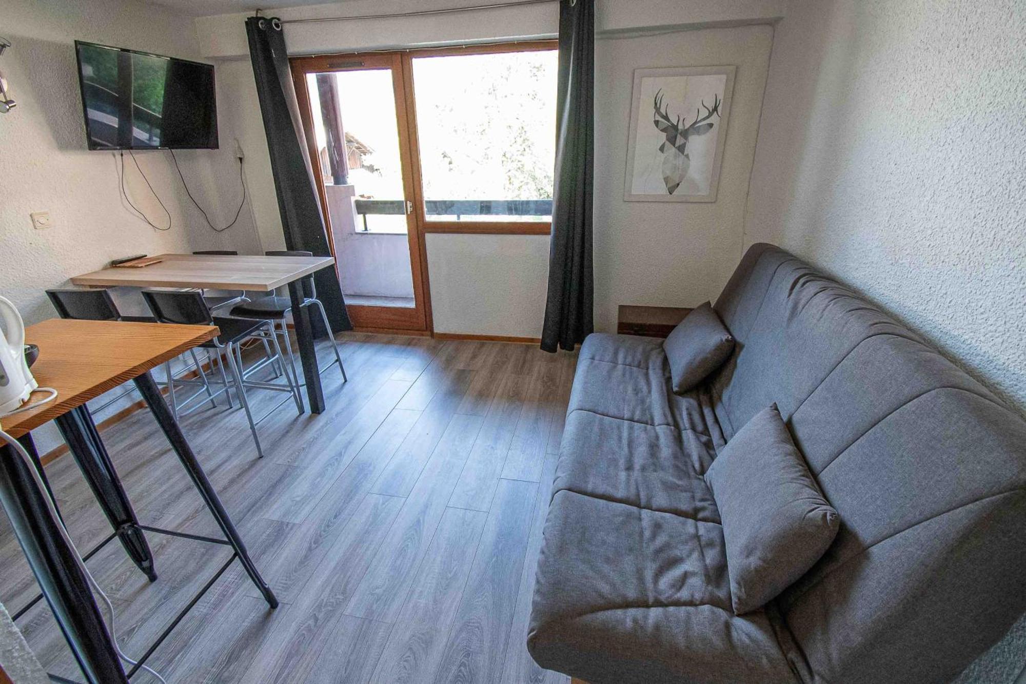 Les Cimes, Chaleureux Studio 4 Pers, 50M Du Telecabine, Vue Degagee Sur Les Pistes, Draps Non Compris Saint-Jean-dʼAulps Exterior foto